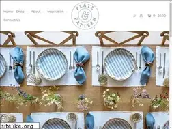 Sites similar to plateandpattern.com