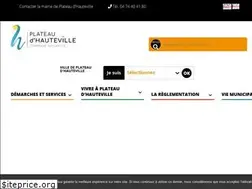 Sites similar to plateauhauteville.fr