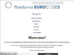 Sites similar to plateforme-eurocode5.fr