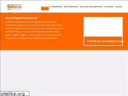 Sites similar to plateforme-re-sources.org