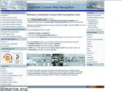 Sites similar to platerecognition.info