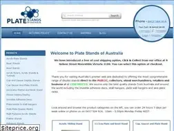 Sites similar to platestands.com.au