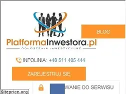 Sites similar to platformainwestora.pl