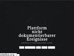 Sites similar to platformcologne.com