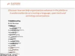 Sites similar to platformdesigntoolkit.com
