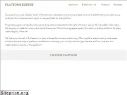 Sites similar to platformexpert.com