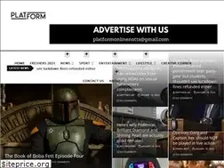 Sites similar to platformmagazine.co.uk