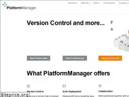 Sites similar to platformmanager.com