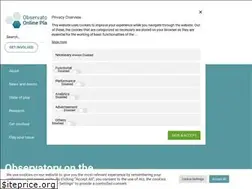 Sites similar to platformobservatory.eu