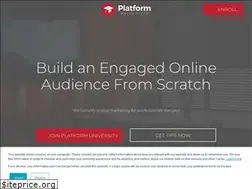 Sites similar to platformuniversity.com