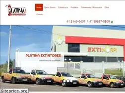 Sites similar to platinaextintores.com.br