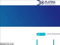 Sites similar to platinaresources.com.au
