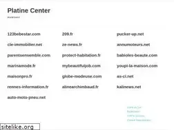 Sites similar to platine-center.com