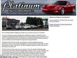 Sites similar to platinumautobrokers.com