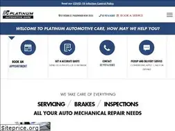 Sites similar to platinumautomotive.com.au