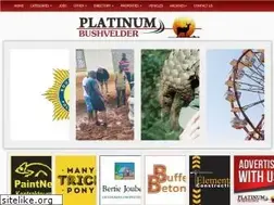 Sites similar to platinumbushvelder.co.za