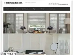 Sites similar to platinumdecors.com