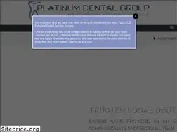 Sites similar to platinumdentalgroup.com