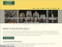 Sites similar to platinumestatesale.com