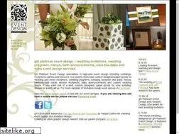 Sites similar to platinumeventdesign.com