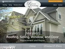 Sites similar to platinumexteriorsmd.com