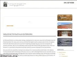 Sites similar to platinumexteriorsnw.com
