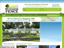 Sites similar to platinumfence.com