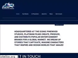 Sites similar to platinumfilms.co.uk