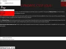 Sites similar to platinumfitness.be