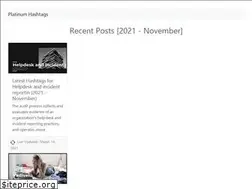 Sites similar to platinumhashtags.com