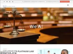 Sites similar to platinumlawfirm.org