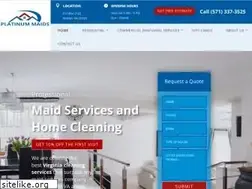 Sites similar to platinummaid.com