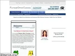 Sites similar to platinumofficecleaning.com