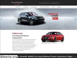 Sites similar to platinumotokiralama.com.tr
