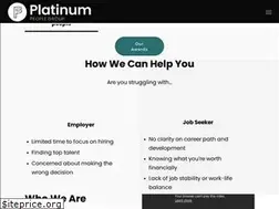 Sites similar to platinumpeoplegroup.com.au