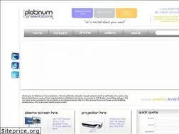 Sites similar to platinumpresentations.co.uk