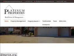 Sites similar to platinumpropertiesofnwa.com