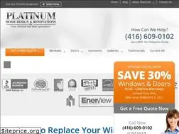 Sites similar to platinumrenovations.com