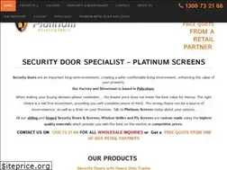 Sites similar to platinumscreens.com.au