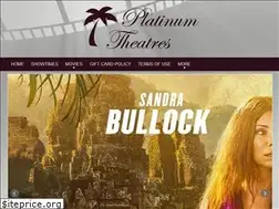 Sites similar to platinumtheatres.com