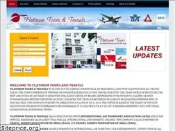 Sites similar to platinumtourstravels.com