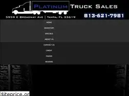 Sites similar to platinumtrucksales.com