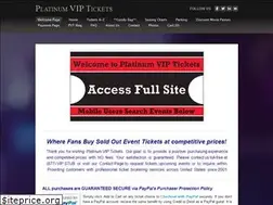 Sites similar to platinumviptickets.weebly.com