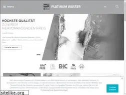 Sites similar to platinumwasser.de