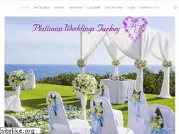 Sites similar to platinumweddingsturkey.com