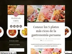 Sites similar to platosalacarta.wordpress.com