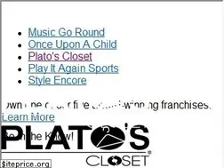 Sites similar to platoscloset.com