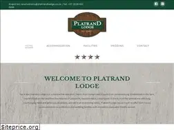 Sites similar to platrandlodge.co.za
