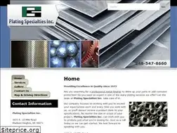 Sites similar to platspec.com