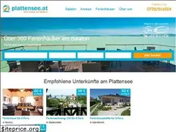 Sites similar to plattensee.at
